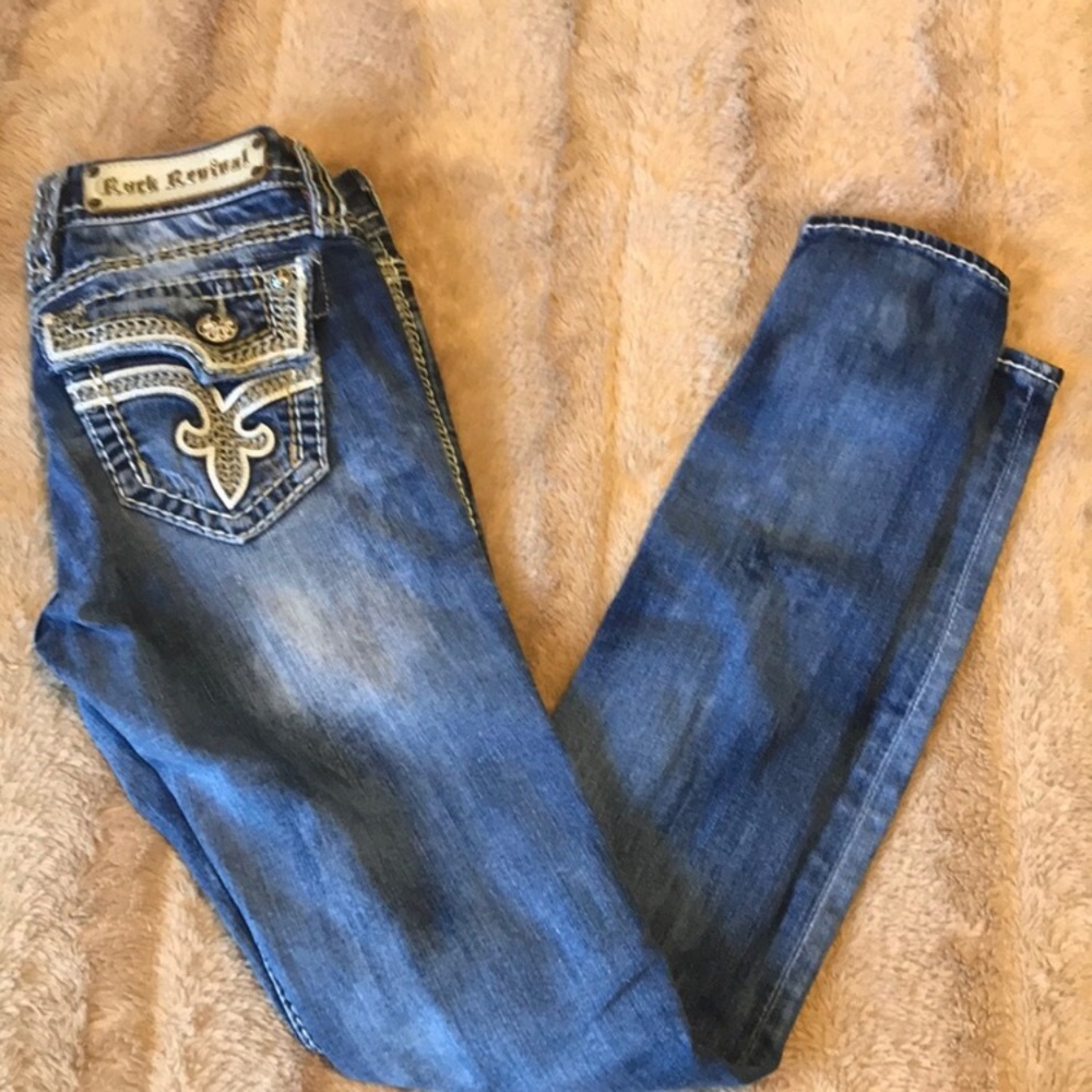 Rock revival skinny jeans